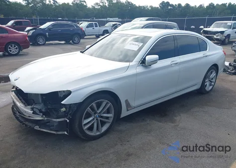 2016 BMW 750I xDrive из США, поврежденный, VIN WBA7F2C56GG416763